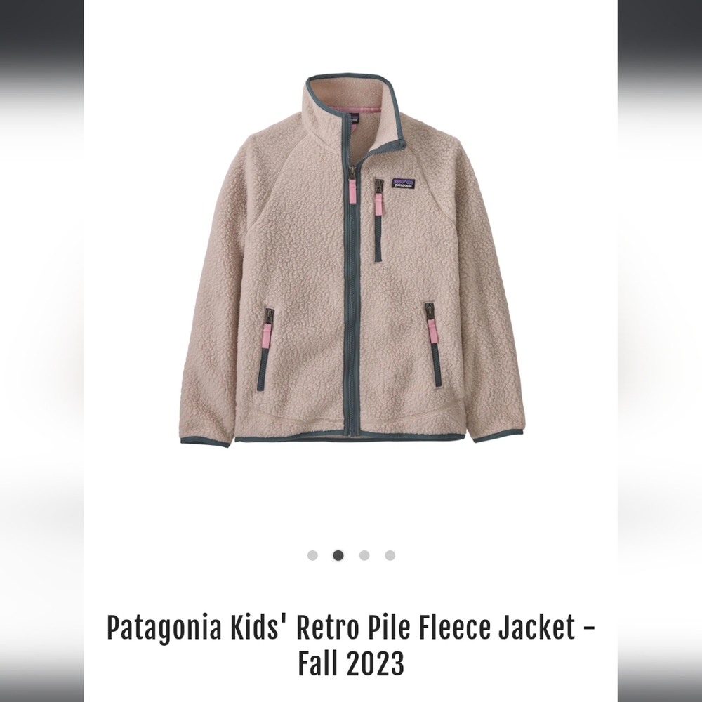 Patagonia kids Retro Fleece Jacket Size L
